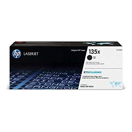 HP 135X Black Original LaserJet Toner Cartridge 2.4K