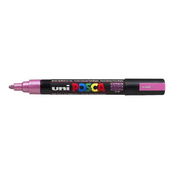 Paintmarker UNI Posca PC-5M met rosa