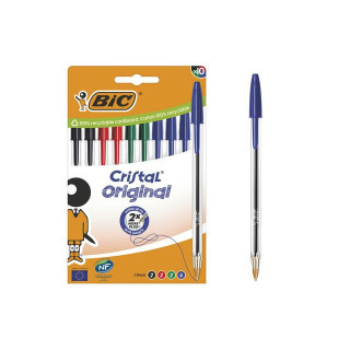 Kulepenn BIC Cristal medium ass (10)