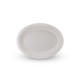 Tallerken bagasse oval 26cm (50)