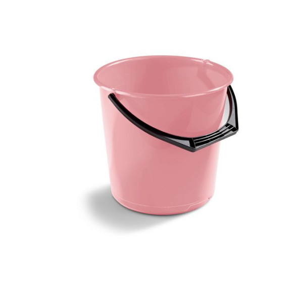 Bøtte plast 10L rosa