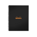 Spiralbok RHODIA Active A4+ linjert sort