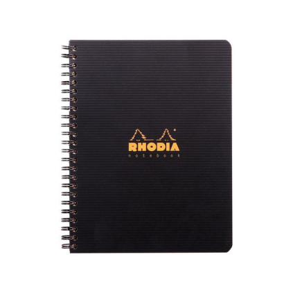 Spiralbok RHODIA Active A5+ PP rutet sor