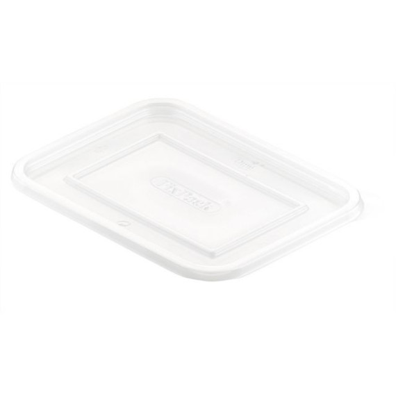 Lokk til plastbeger DUNI 14,6x11cm (50)