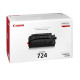 Toner CANON 724 6K sort