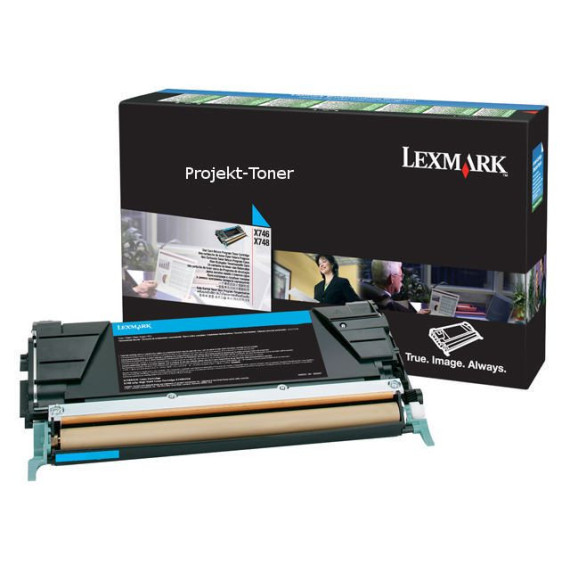 Toner LEXMARK CC X746A3CG 7K blå