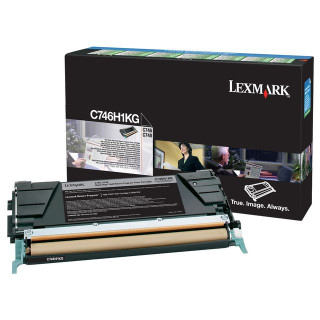 Toner LEXMARK C746H1KG 12K sort