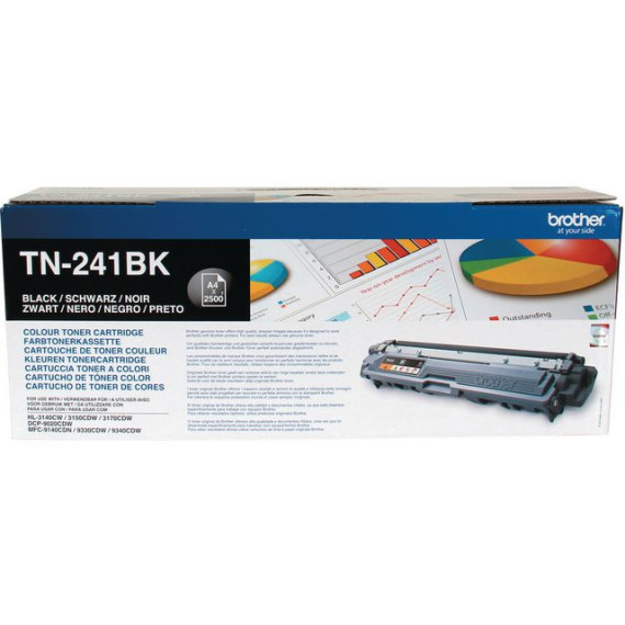 Toner BROTHER TN241BK 2.5K sort