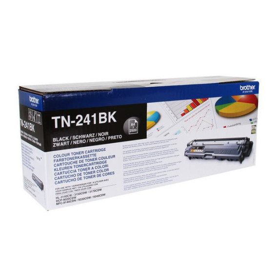 Toner BROTHER TN241BK 2.5K sort