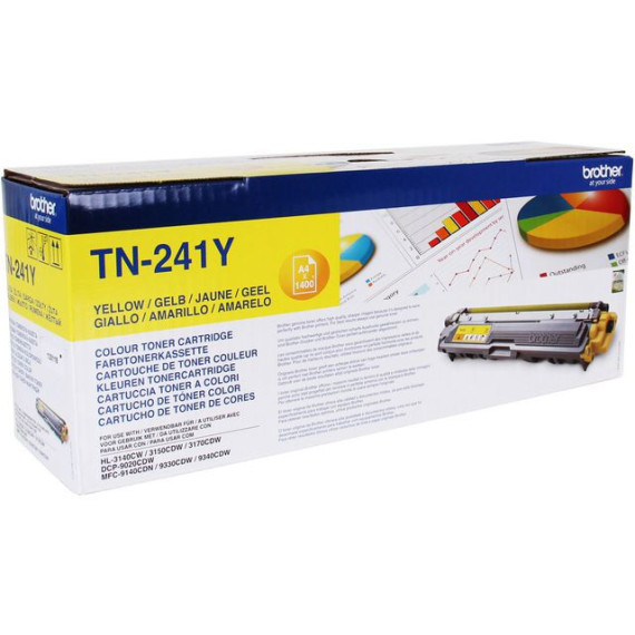 Toner BROTHER TN241Y 1.4K gul