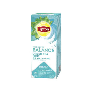 Te LIPTON grønn tchae m/mint (25)