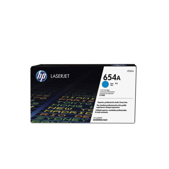 Toner HP 654A CF331A 15K blå