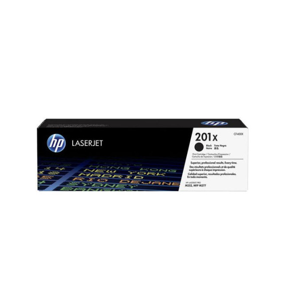 Toner HP 201X CF400X 2.8 sort